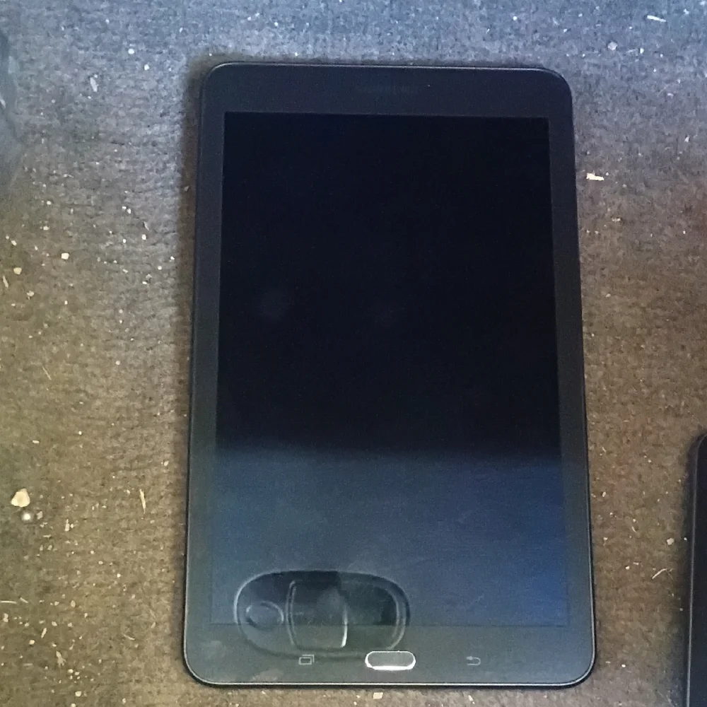 Samsung Dark Gray Tablet